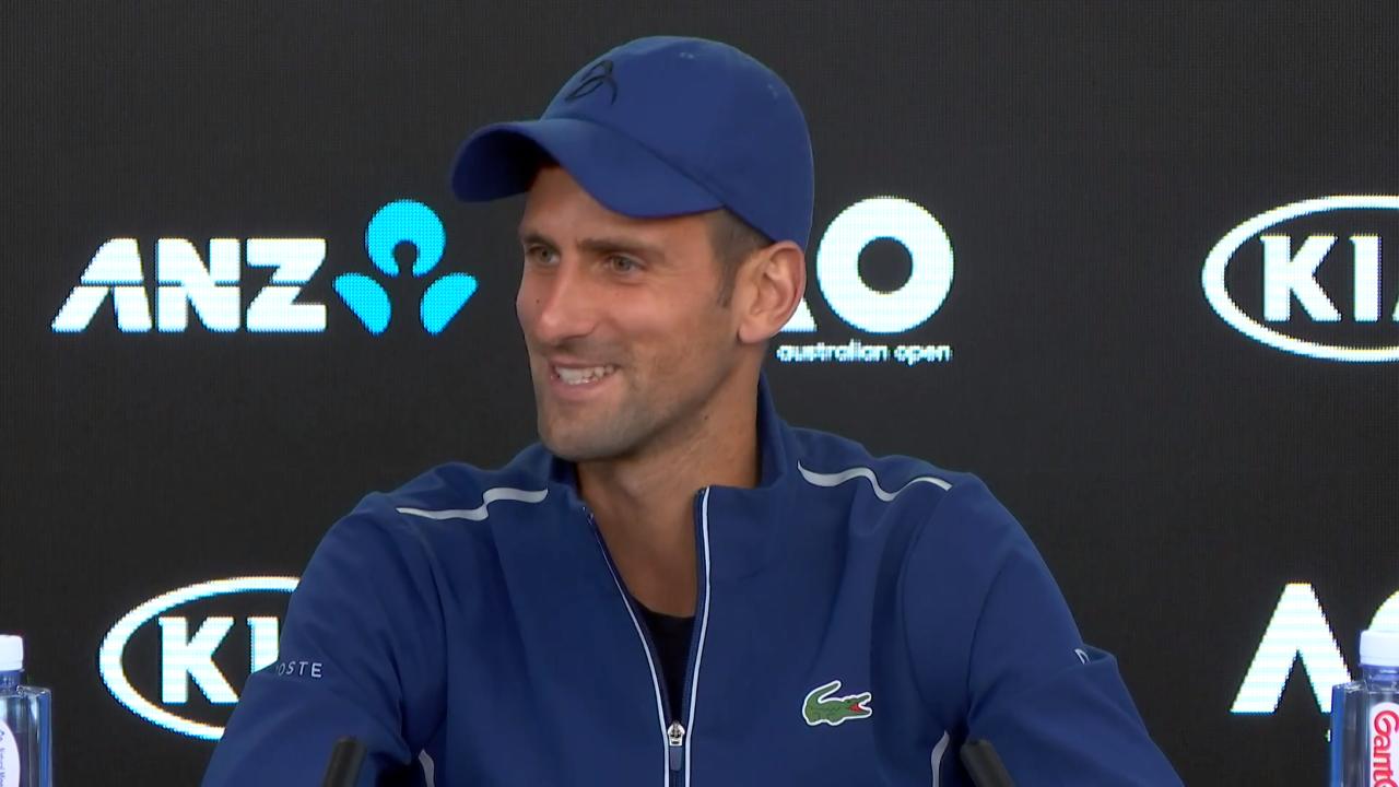 Novak Djokovic 20-01-18 interview | Australian Open