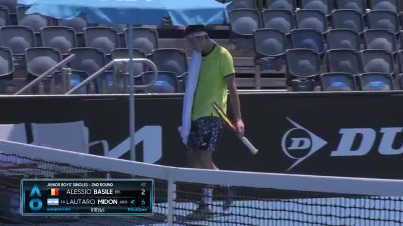 Alessio Basile v Lautaro Midon Match Highlights (2R) | Australian Open ...