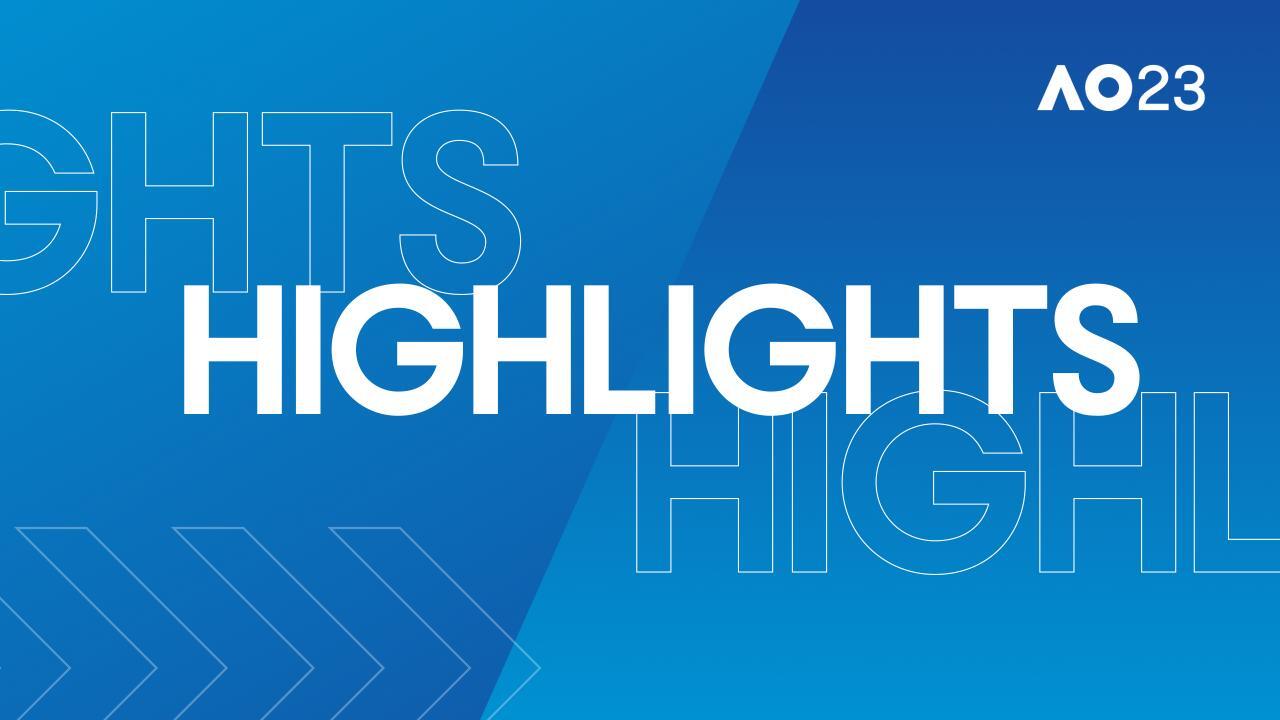 Nys/Zielinski v Ram/Salisbury Match Highlights (3R) Australian Open