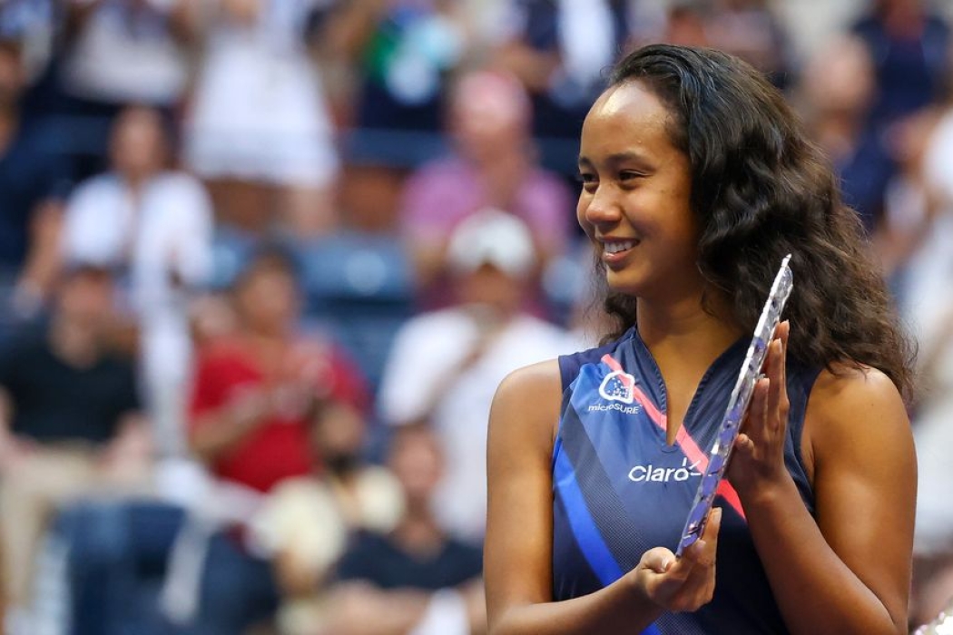 Leylah Fernandez was a finalist at the US Open in 2021
