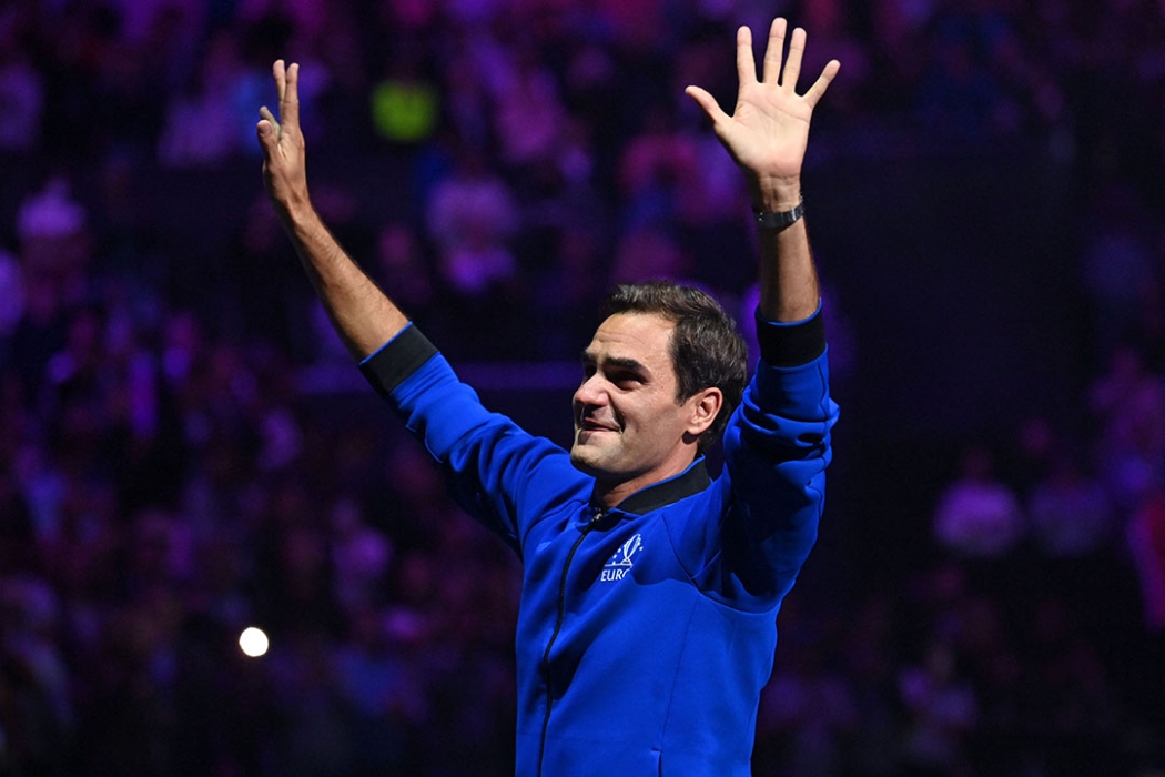 Roger Federer says farewell with his retirement at the Laver Cup