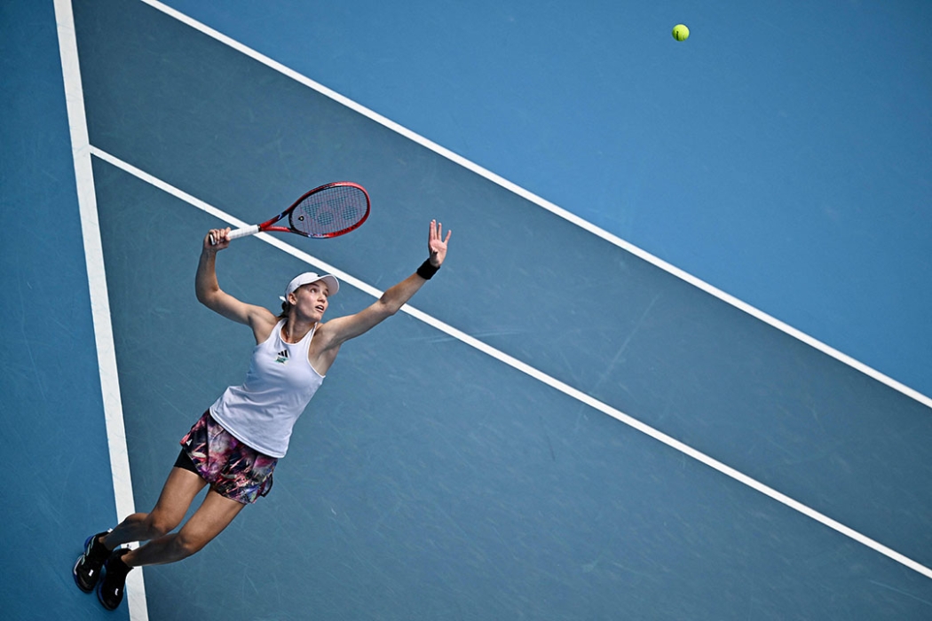 Elena Rybakina is among the top women's servers at Australian Open 2023