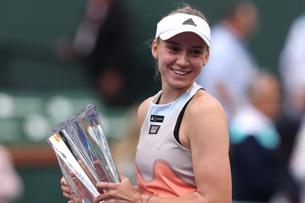 Elena Rybakina was the champion at Indian Wells in 2023