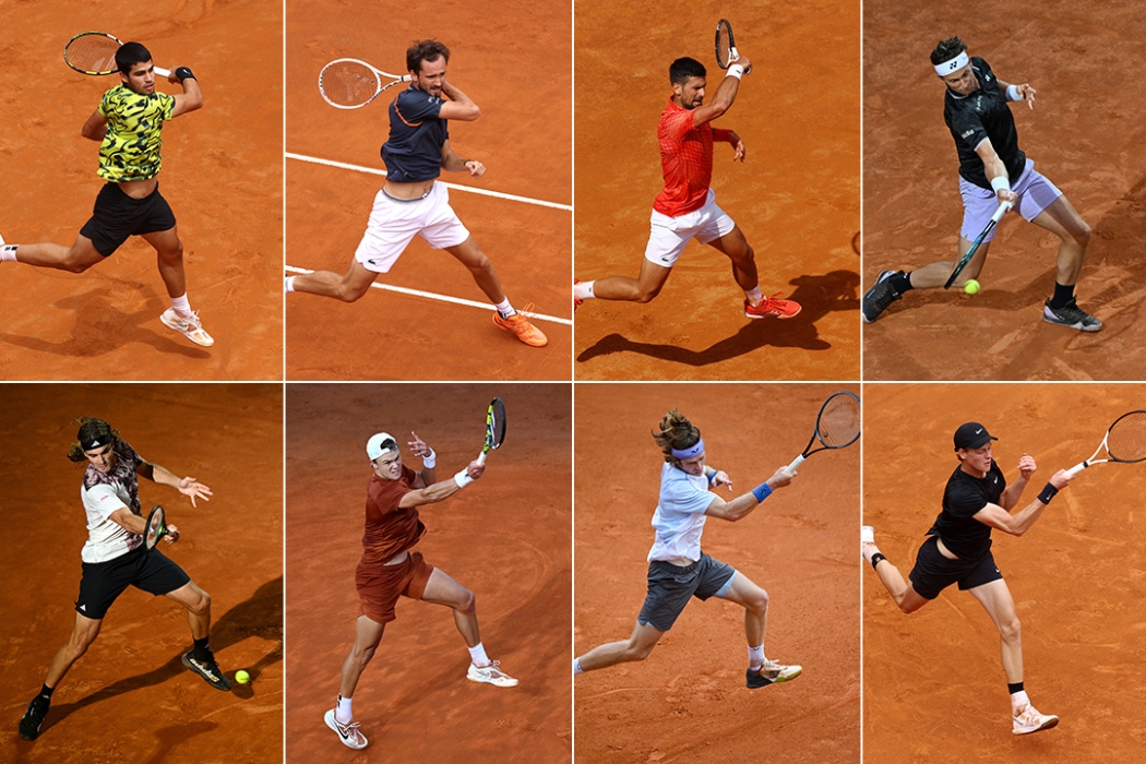 Contenders for Roland Garros 2023 men's singles title