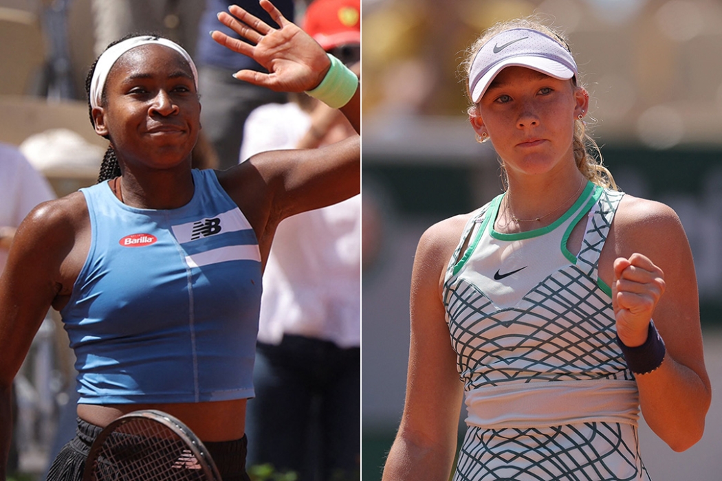 Coco Gauff and Mirra Andreeva will meet in the third round at Roland Garros