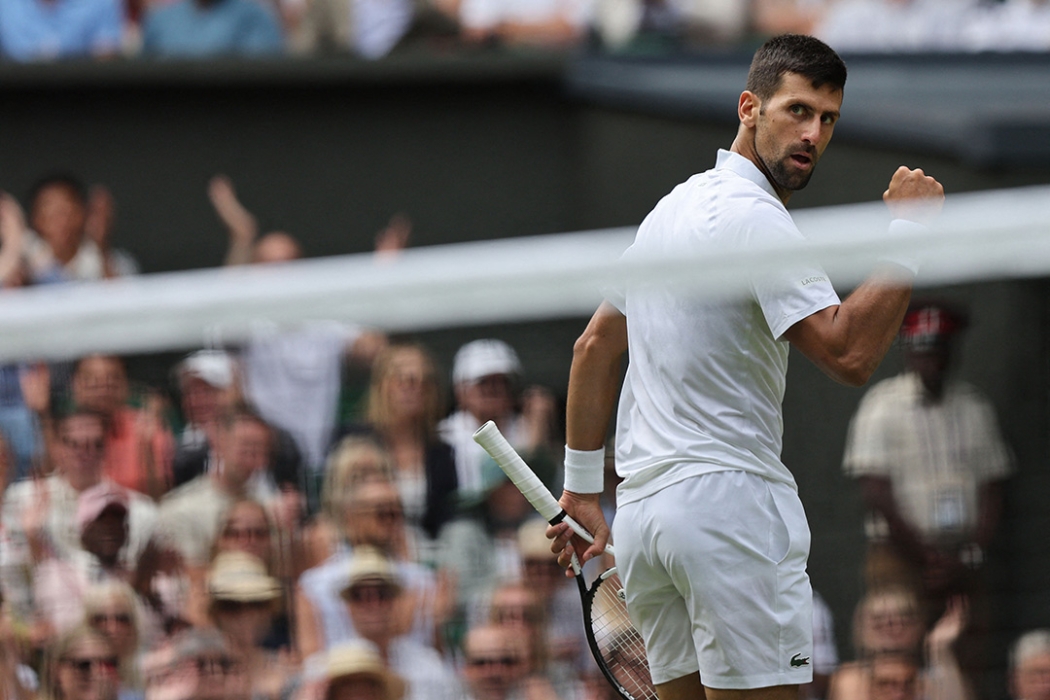 Novak Djokovic beat Hubert Hurkacz to reach the Wimbledon quarterfinals