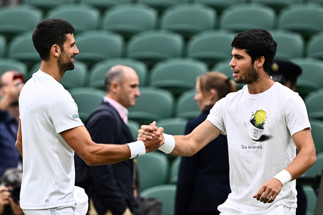 Novak Djokovic and Carlos Alcaraz will meet in the 2023 Wimbledon final