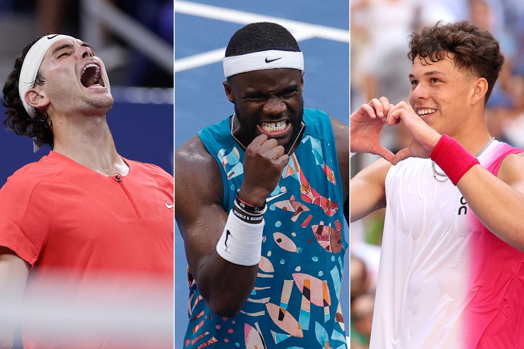 Taylor Fritz, Frances Tiafoe and Ben Shelton are into the US Open quarterfinals