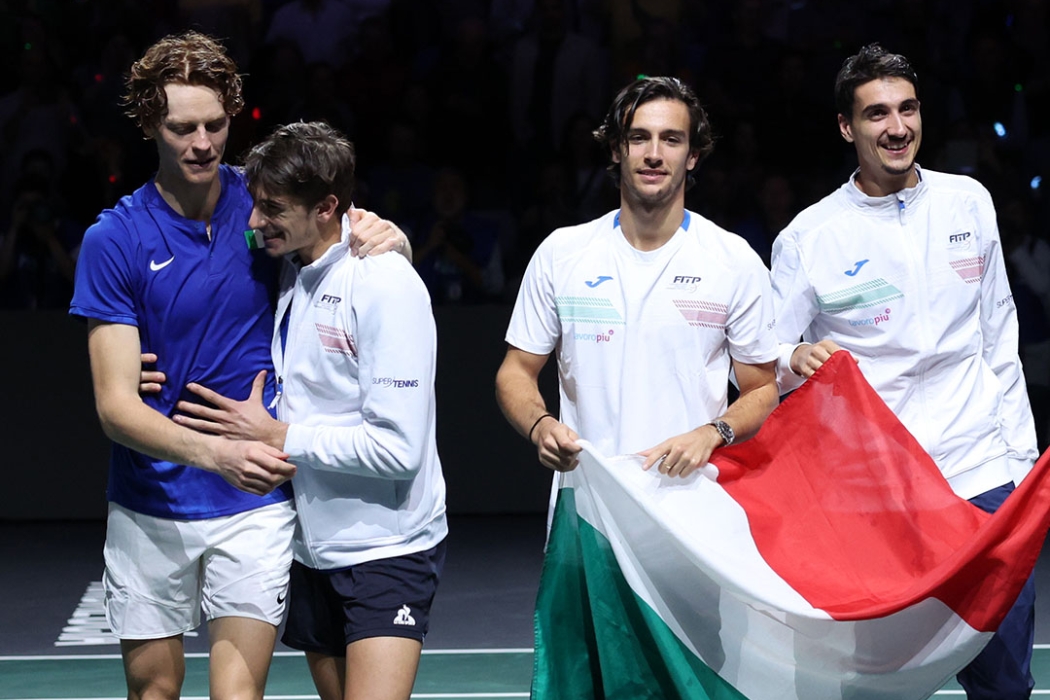 Italy's Jannik Sinner, Matteo Arnaldi, Lorenzo Musetti and Lorenzo Sonego are ranked in the top 50