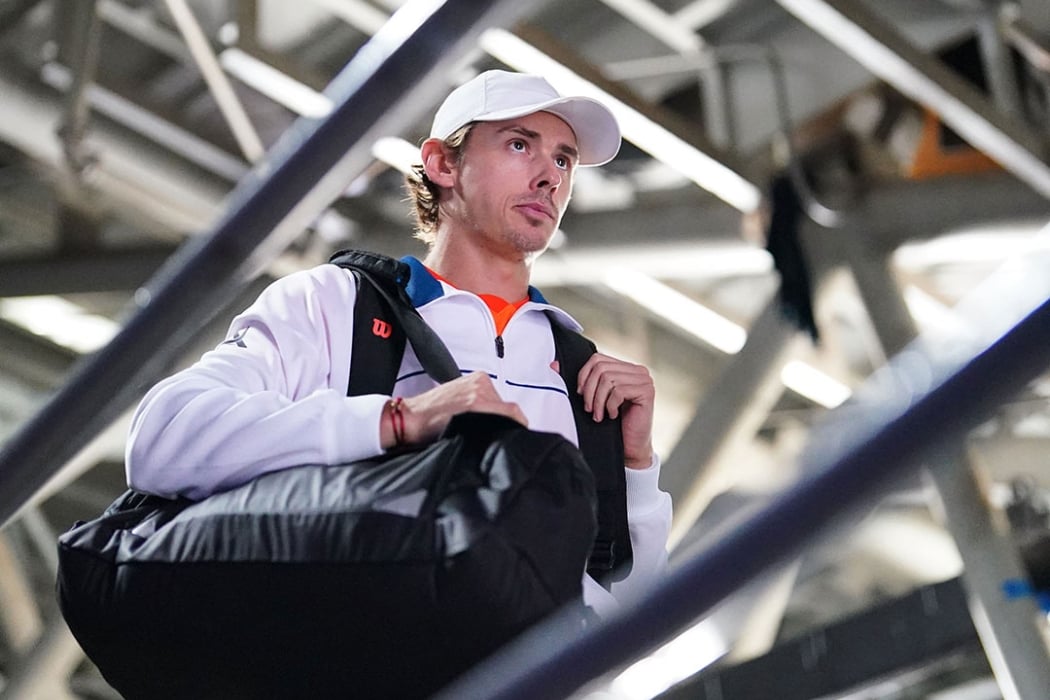 Alex de Minaur is aiming for his first quarterfinal at Melbourne Park