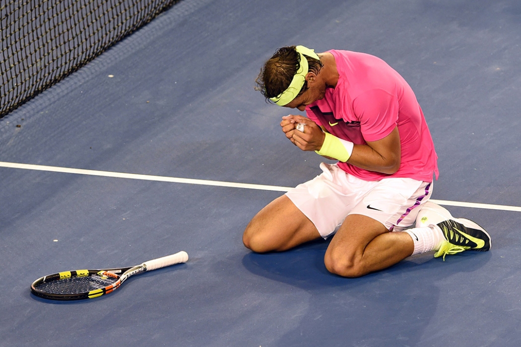 Rafael Nadal beats Tim Smyczek Australian Open 2015 second round