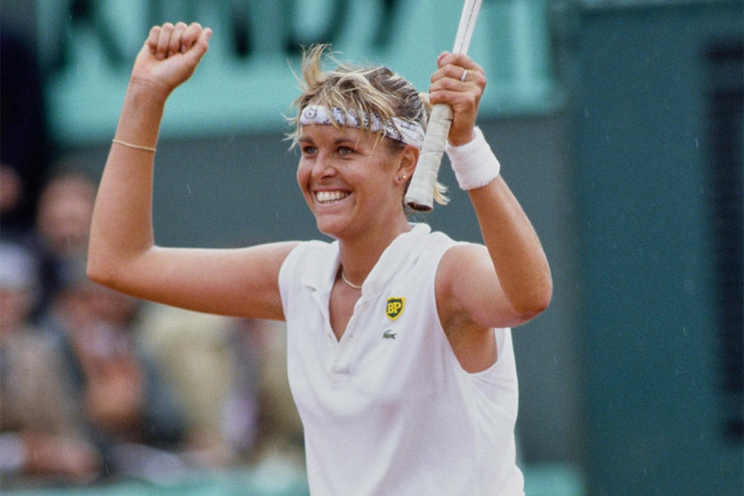 Nicole Provis advances to the semifinals at Roland Garros in 1988