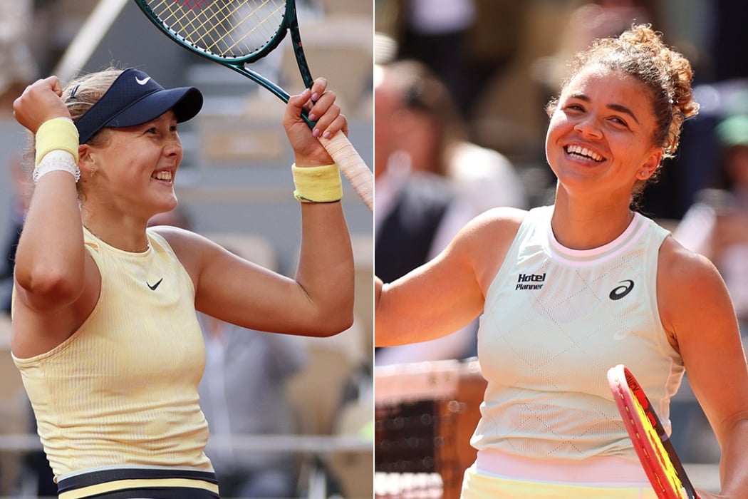 Mirra Andreeva Jasmine Paolini Roland Garros semifinalists