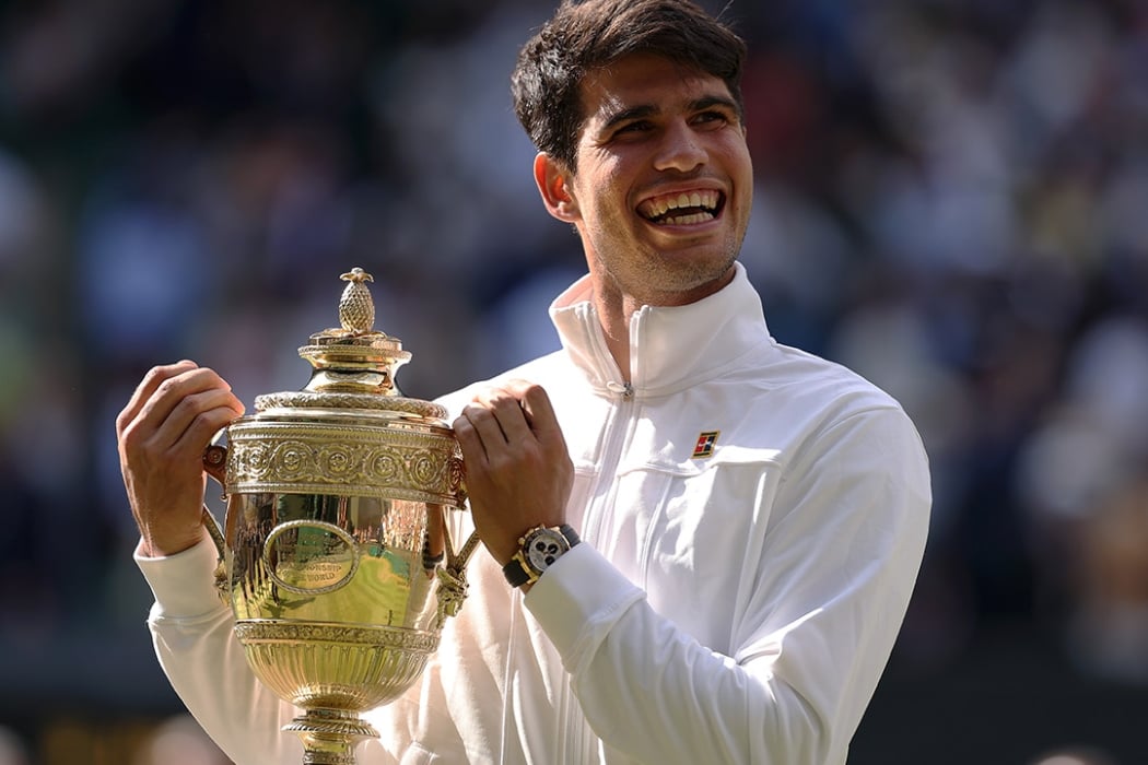 Carlos Alcaraz 2024 Wimbledon champion