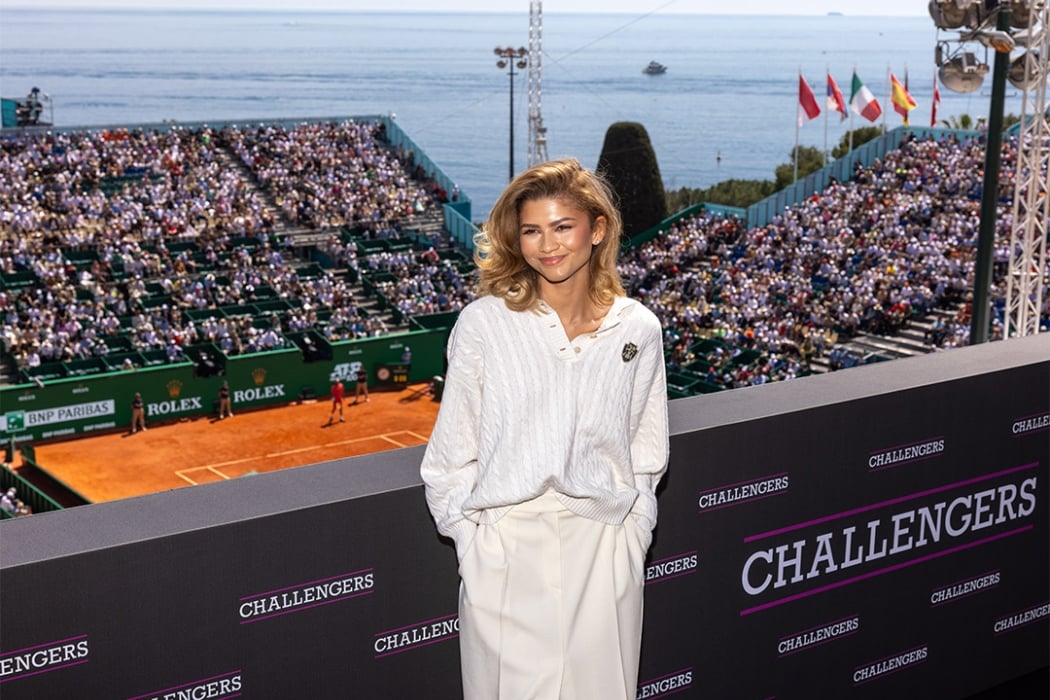 Zendaya at the Monte Carlo Masters