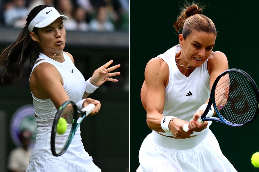 Emma Raducanu faces Maria Sakkari in the Wimbledon third round