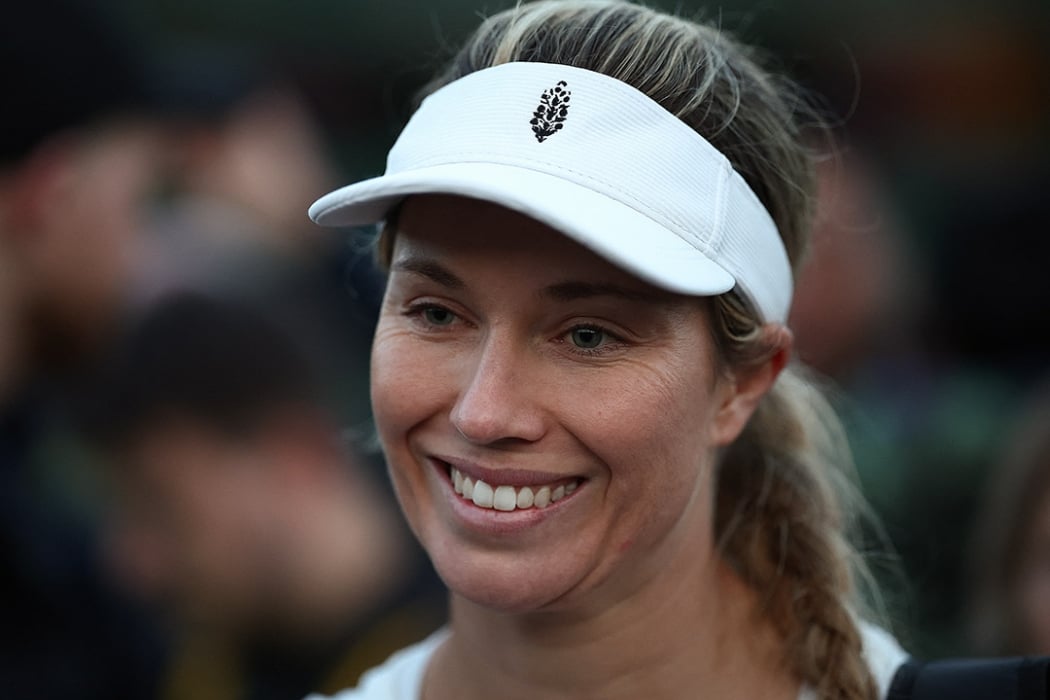 Danielle Collins at Wimbledon 2024