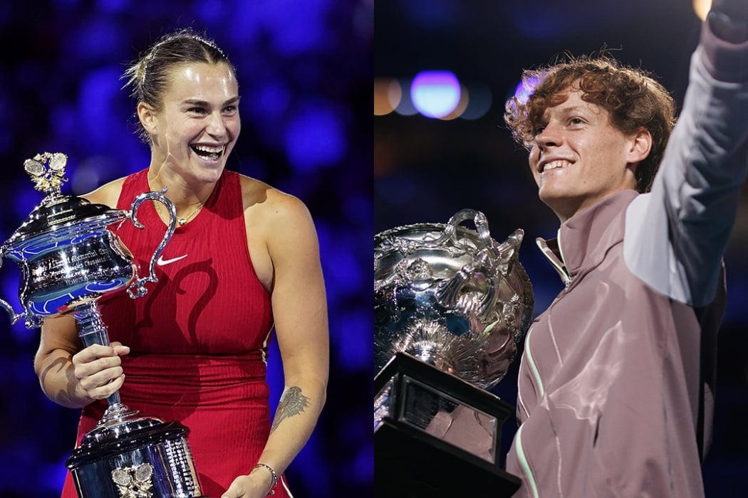 Aryna Sabalenka and Jannik Sinner