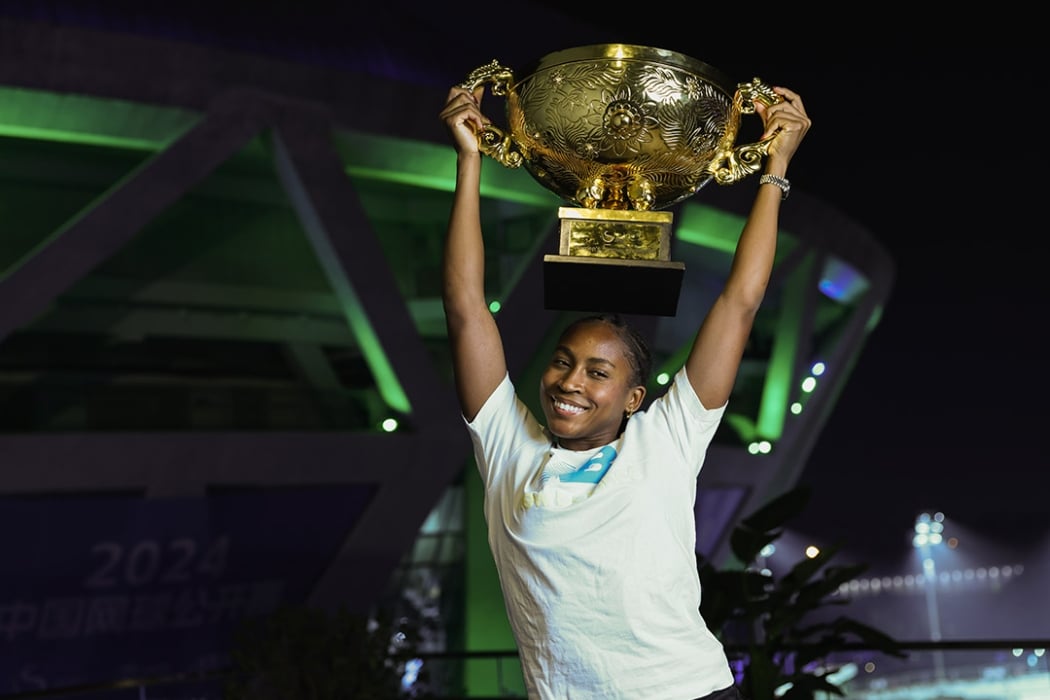 Coco Gauff China Open champion Beijing