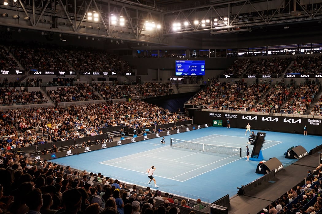 The Australian Open at John Cain Arena