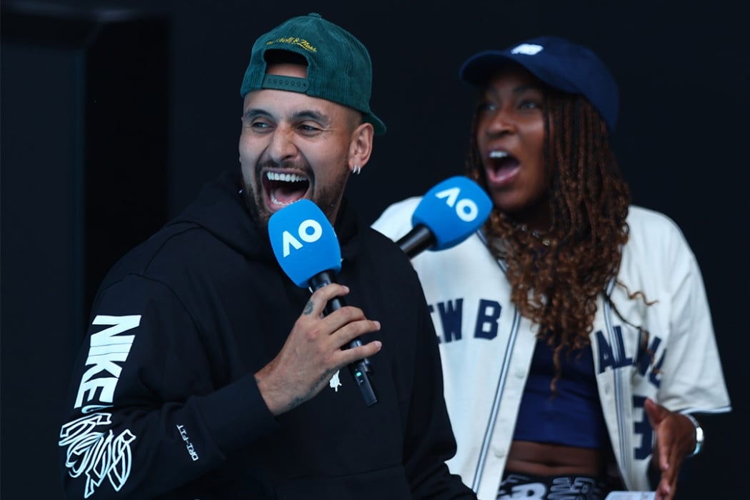 Nick Kyrgios and Coco Gauff