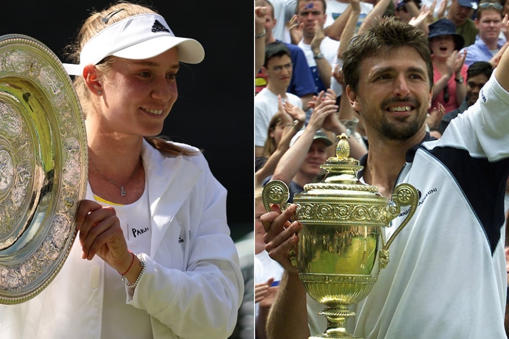 Elena Rybakina and Goran Ivanisevic