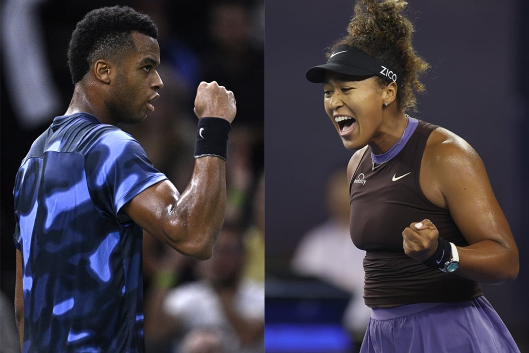 Giovanni Mpetshi Perricard and Naomi Osaka