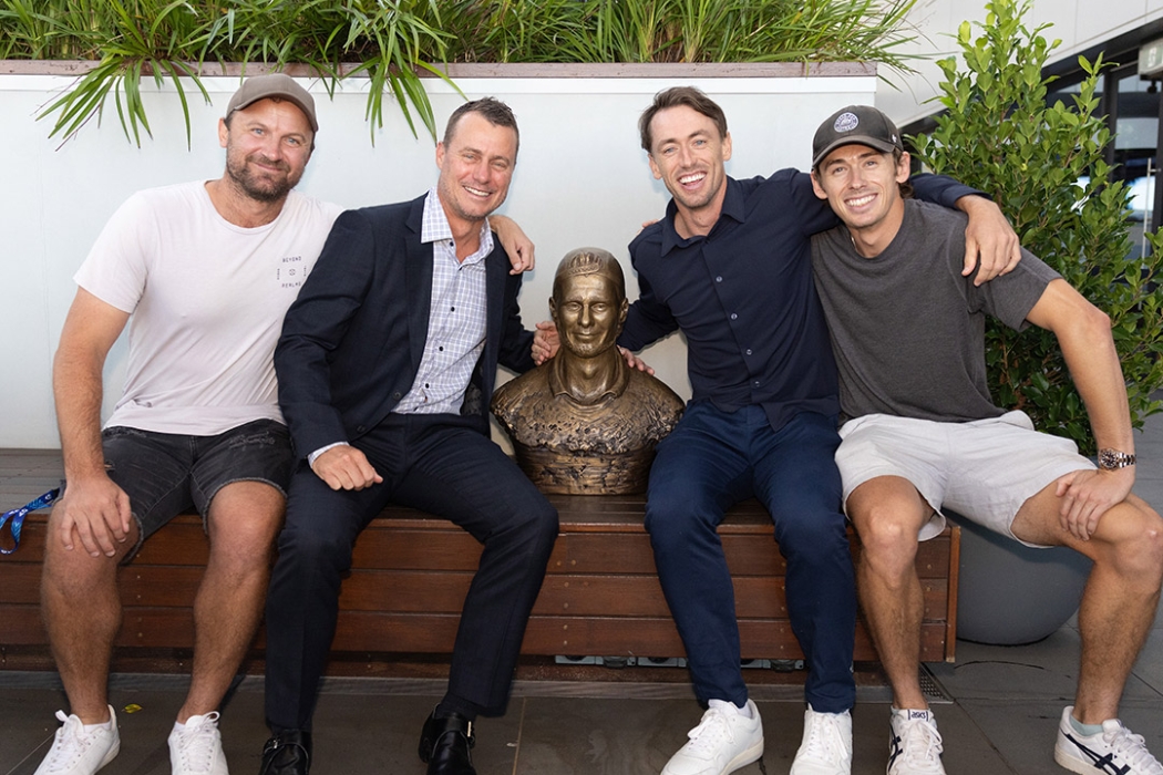 Australian Tennis Hall of Fame inductee Lleyton Hewitt