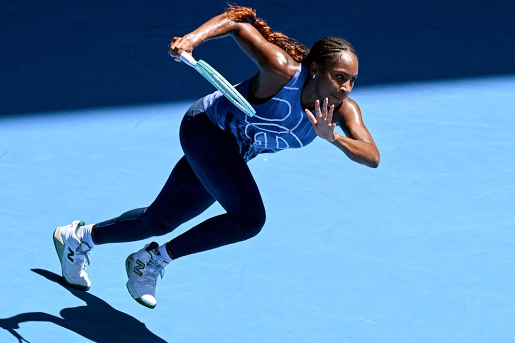 Coco Gauff prepares for Australian Open 2025