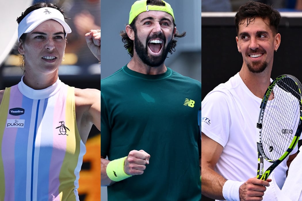 Tomljanovic, Thompson and Kokkinakis first-round winners at AO 2025