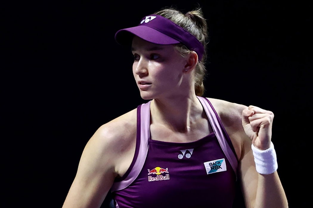 Elena Rybakina at the WTA Finals