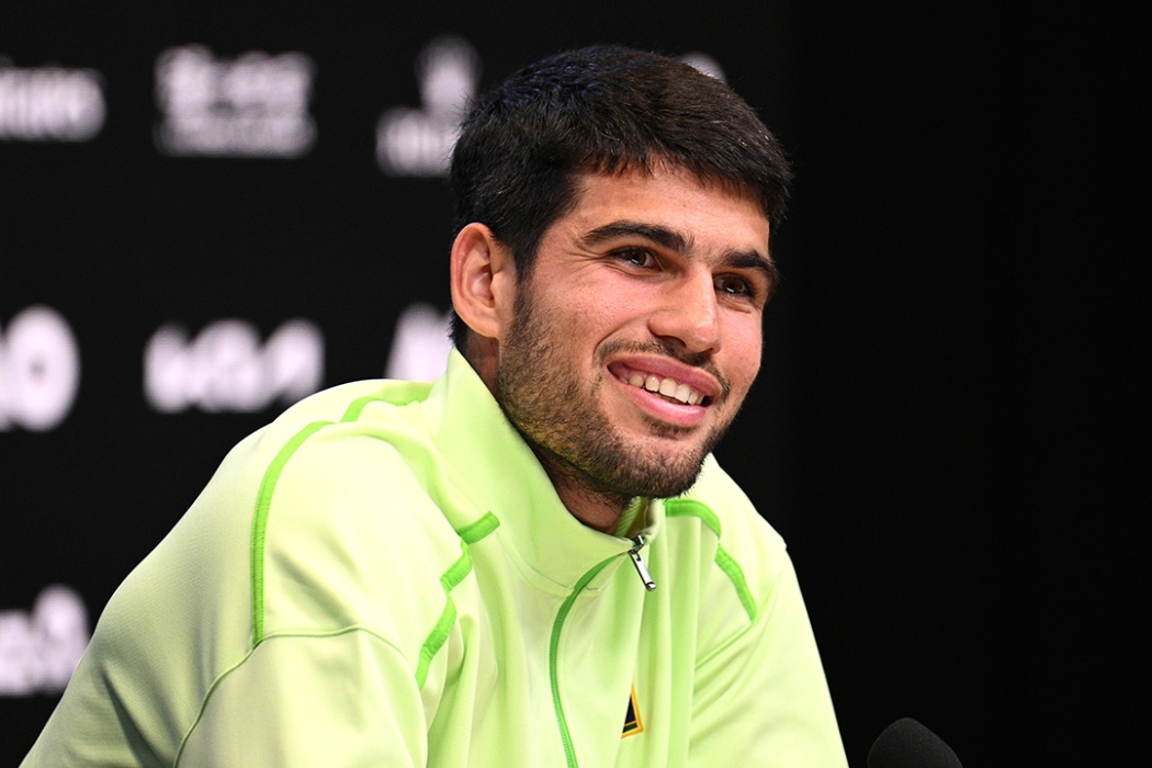 Carlos Alcaraz at Australian Open 2026