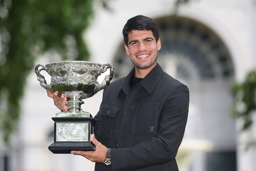Australian Open 2026 men's singles champion Carlos Alcaraz