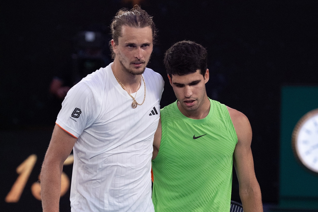Carlos Alcaraz defeated Alexander Zverev in the Australian Open 2026 semifinals