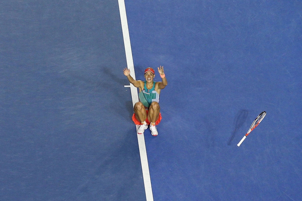 Angelique Kerber won her first Grand Slam title at Australian Open 2016