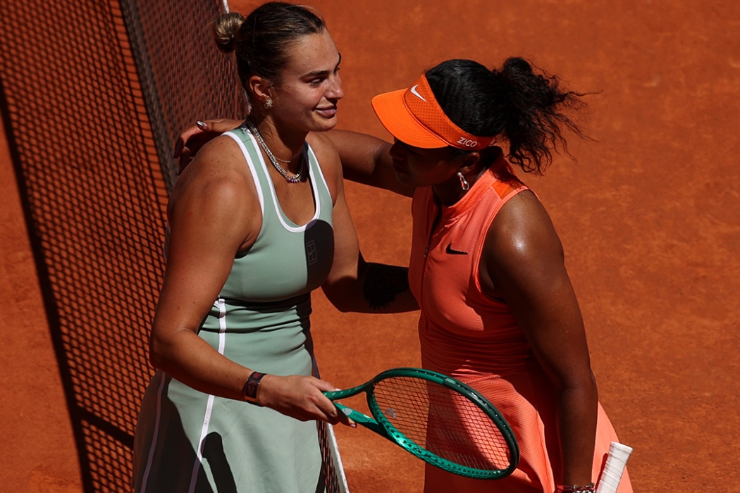 Aryna Sabalenka and Naomi Osaka will play in the fourth round at Roland Garros