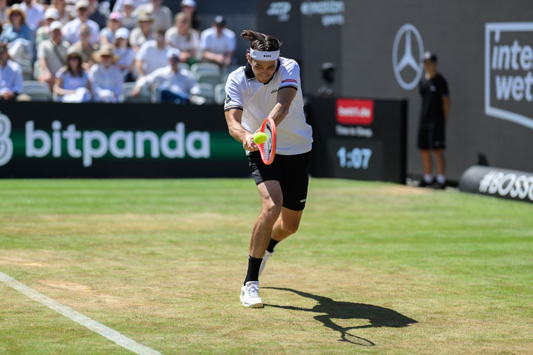 Taylor Fritz has won five ATP titles on grass