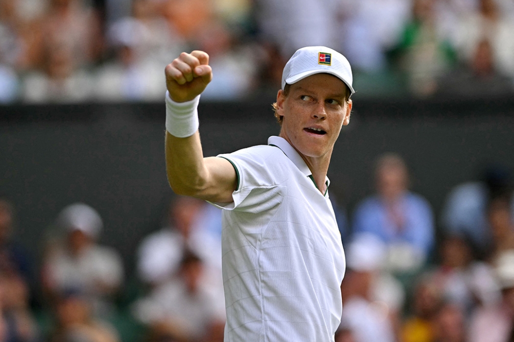 Jannik Sinner survived Miomir Kecmanovic in the first round of Wimbledon 2026