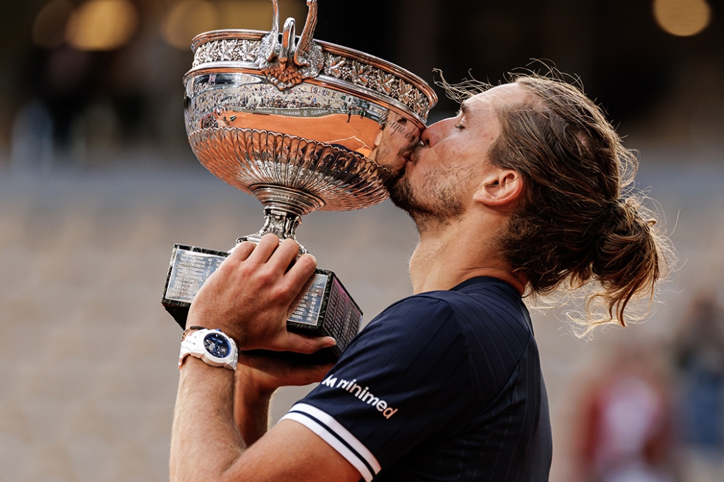 Alexander Zverev Roland Garros champion