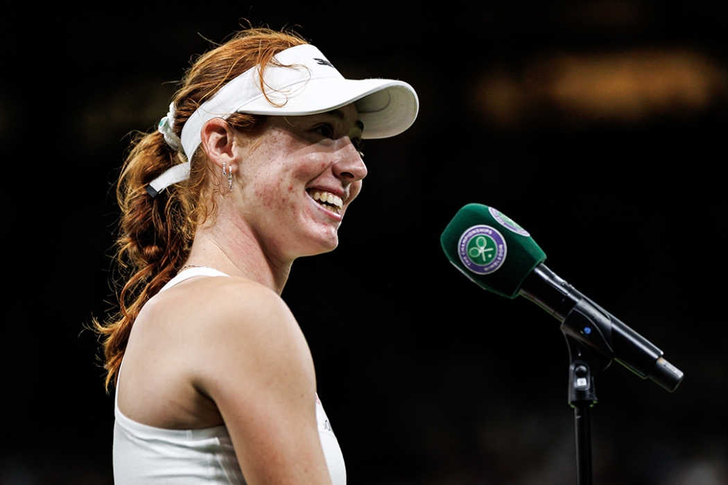 Maya Joint beat Serena Williams in the first round of Wimbledon 2026