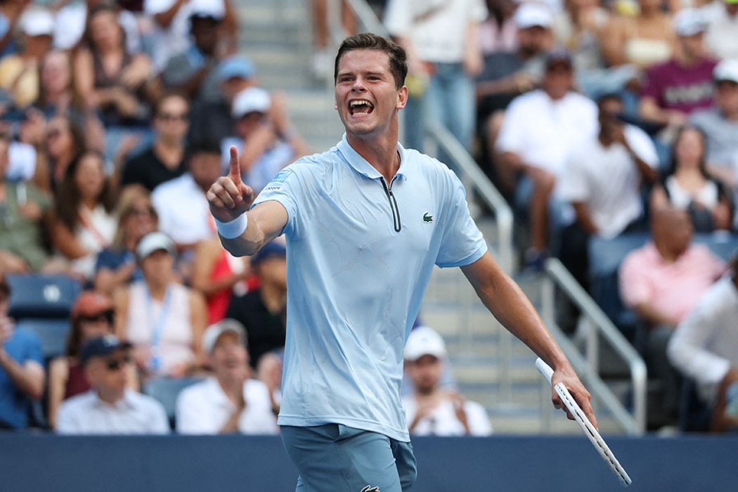 Alexander Blockx upset Flavio Cobolli to reach the fourth round of the US Open