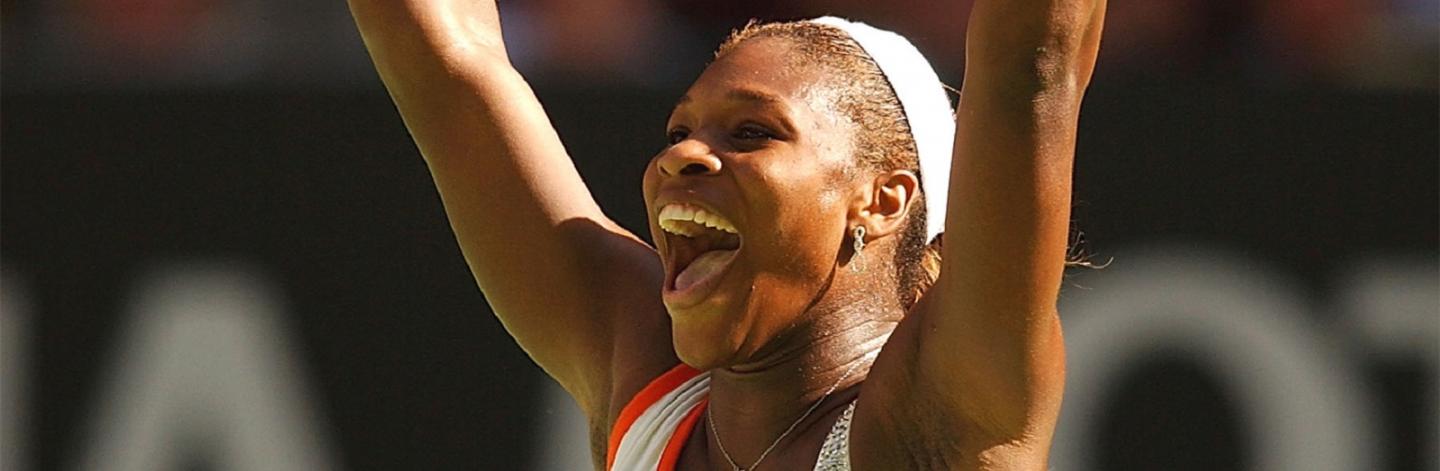 American Serena Williams’ first Australian Open title was a memorable one