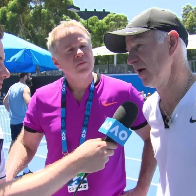John McEnroe [USA] | Australian Open
