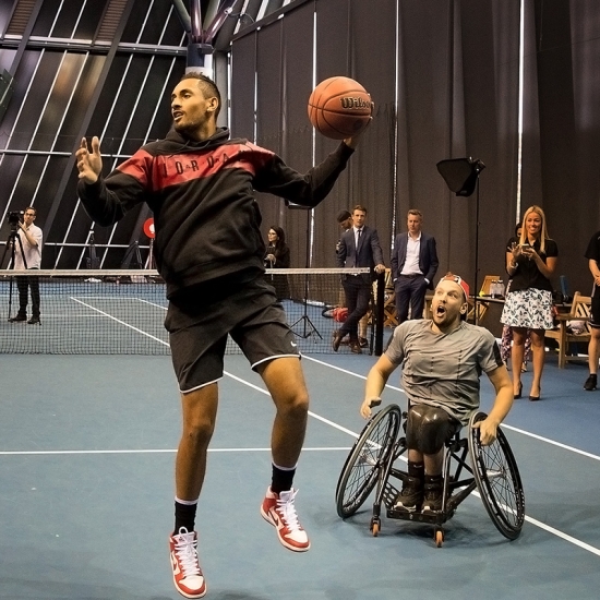 Grand Slam Dunk a first for tennis and basketball Australian Open