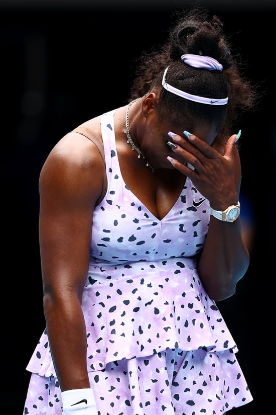 serena williams shock drop