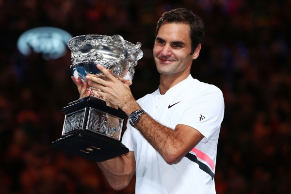 Roger Federer Australian Open 2018 champion