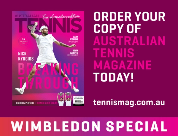 Australian Tennis Magazine August/September issue