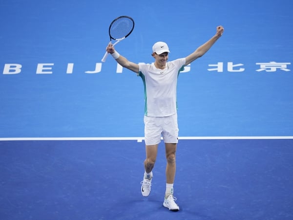 Jannik Sinner won the ATP title in Beijing
