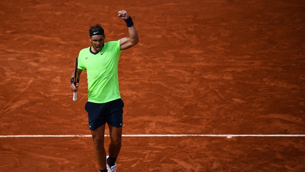 Rafael Nadal at Roland Garros