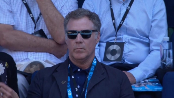 The best of Will Ferrell at the Australian Open 2018